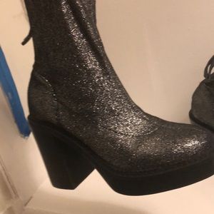 glitter boots